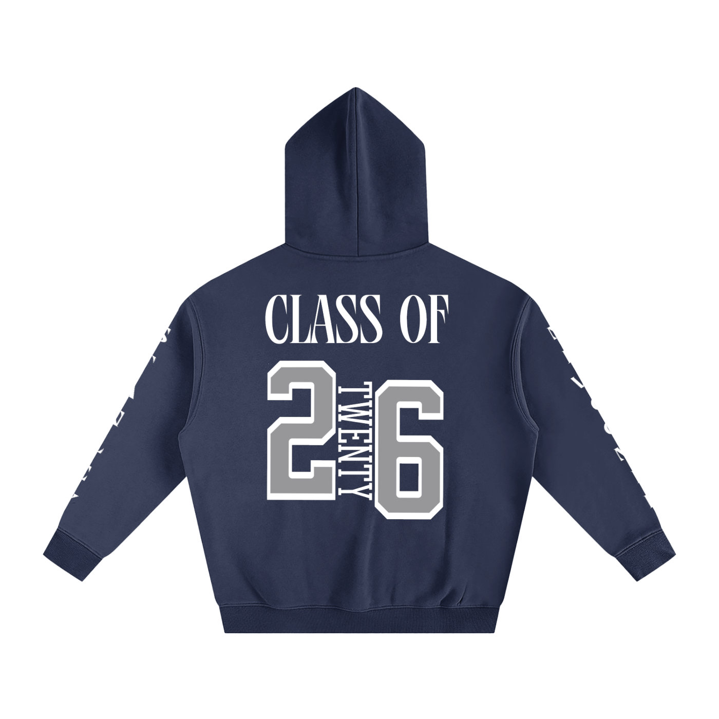 Class of 2026 / Oversize Fleeced Hoodie