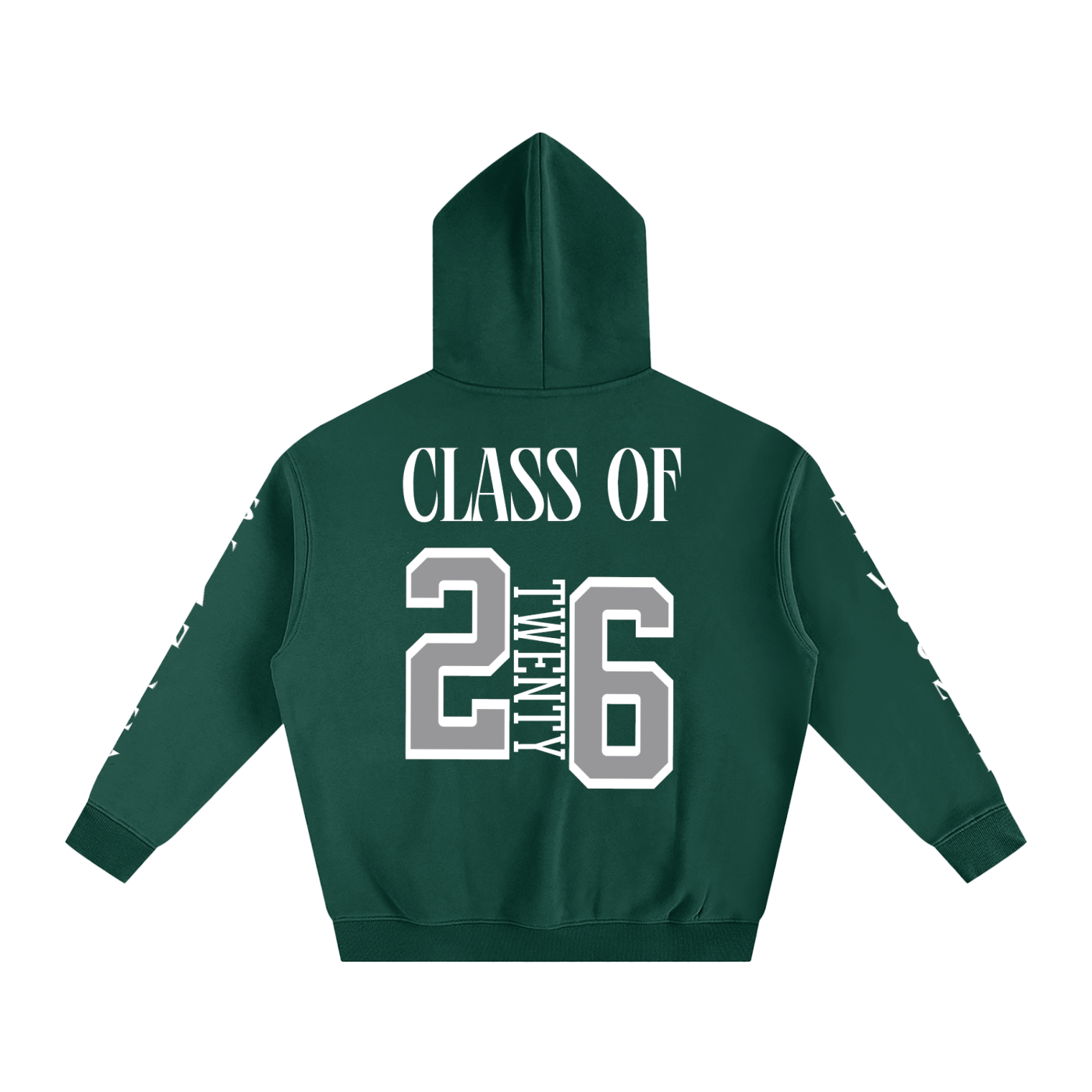 Class of 2026 / Oversize Fleeced Hoodie